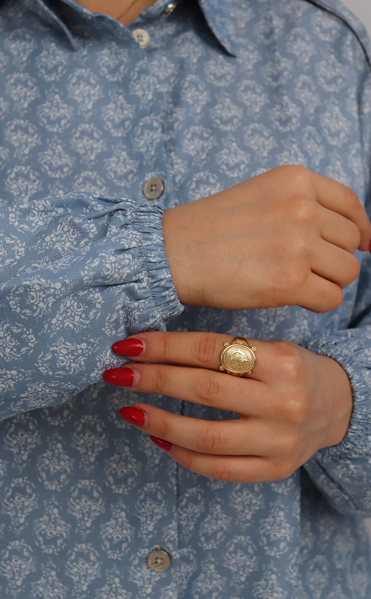 Chemise jeans imprimé (3)
