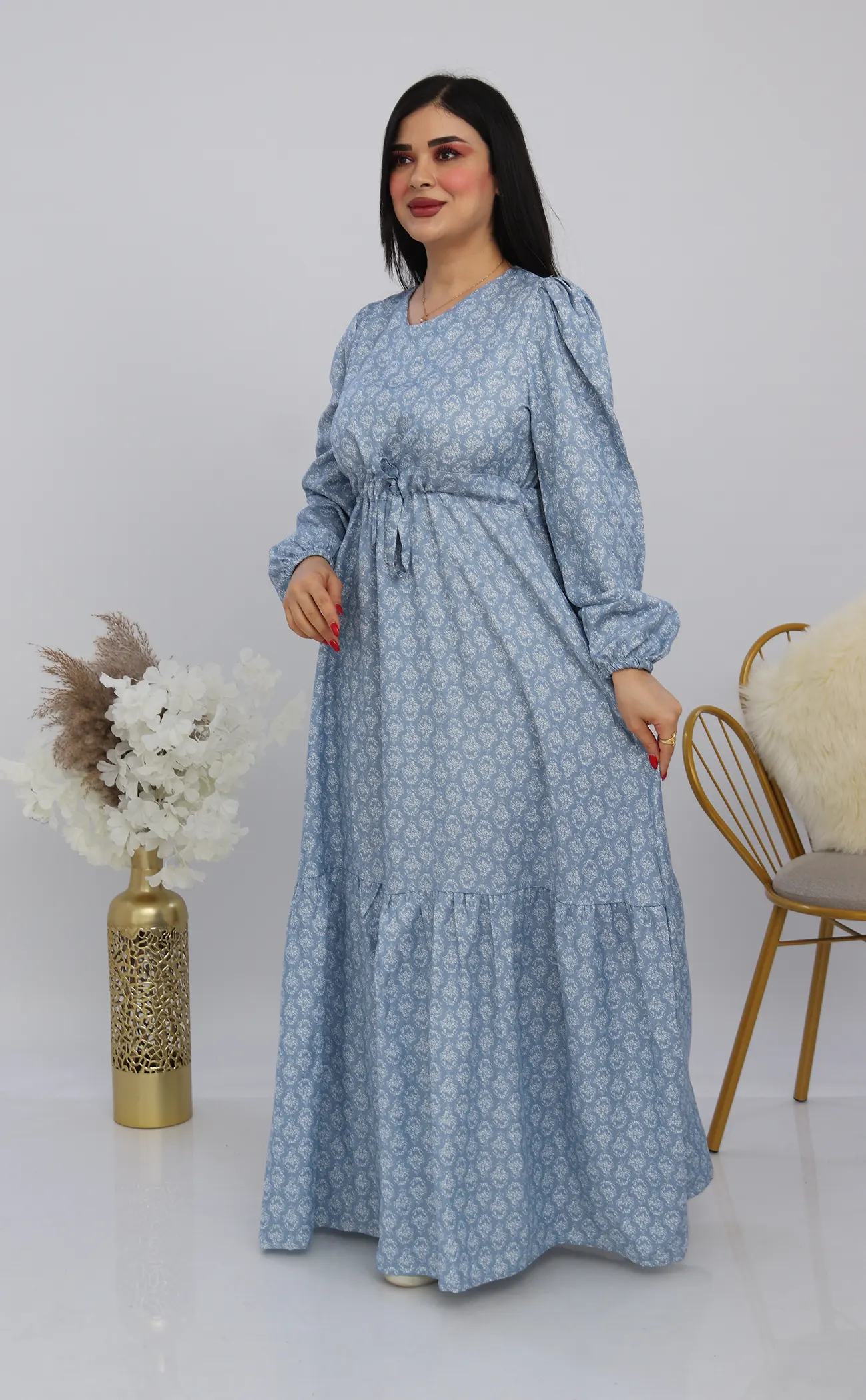 Robe jeans imprimé (11)