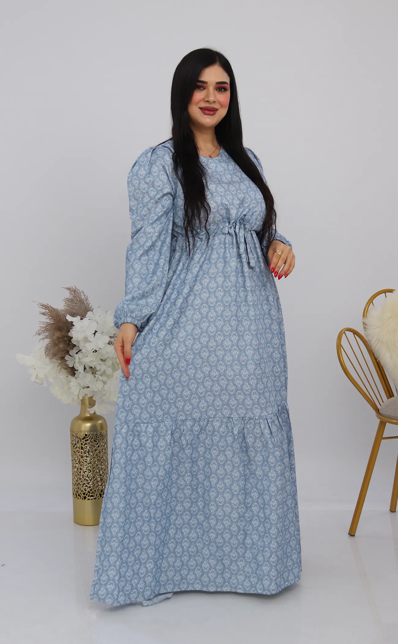 Robe jeans imprimé (12)