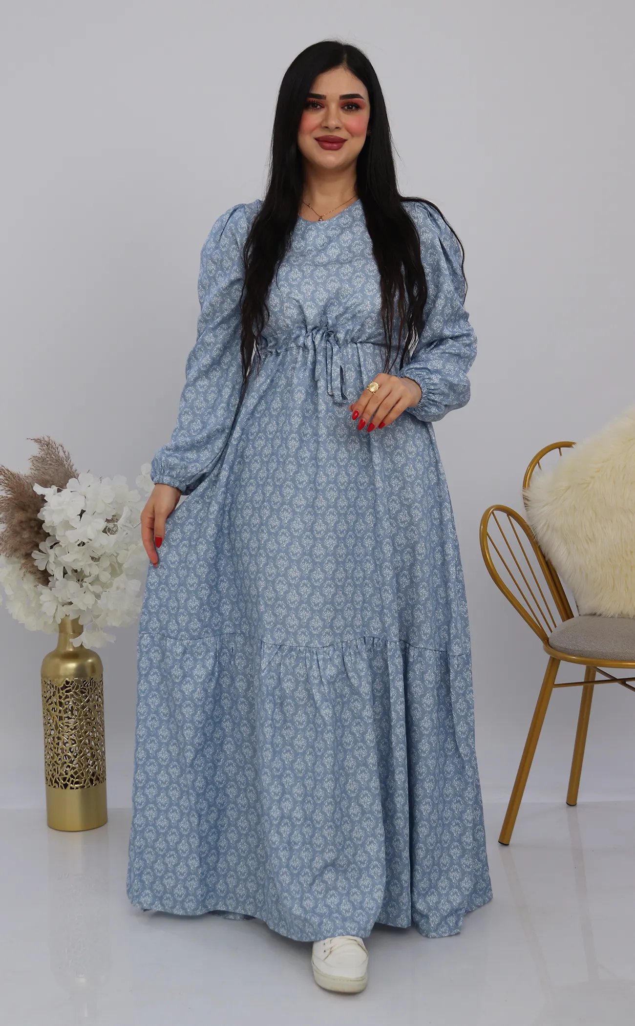 Robe jeans imprimé (13)