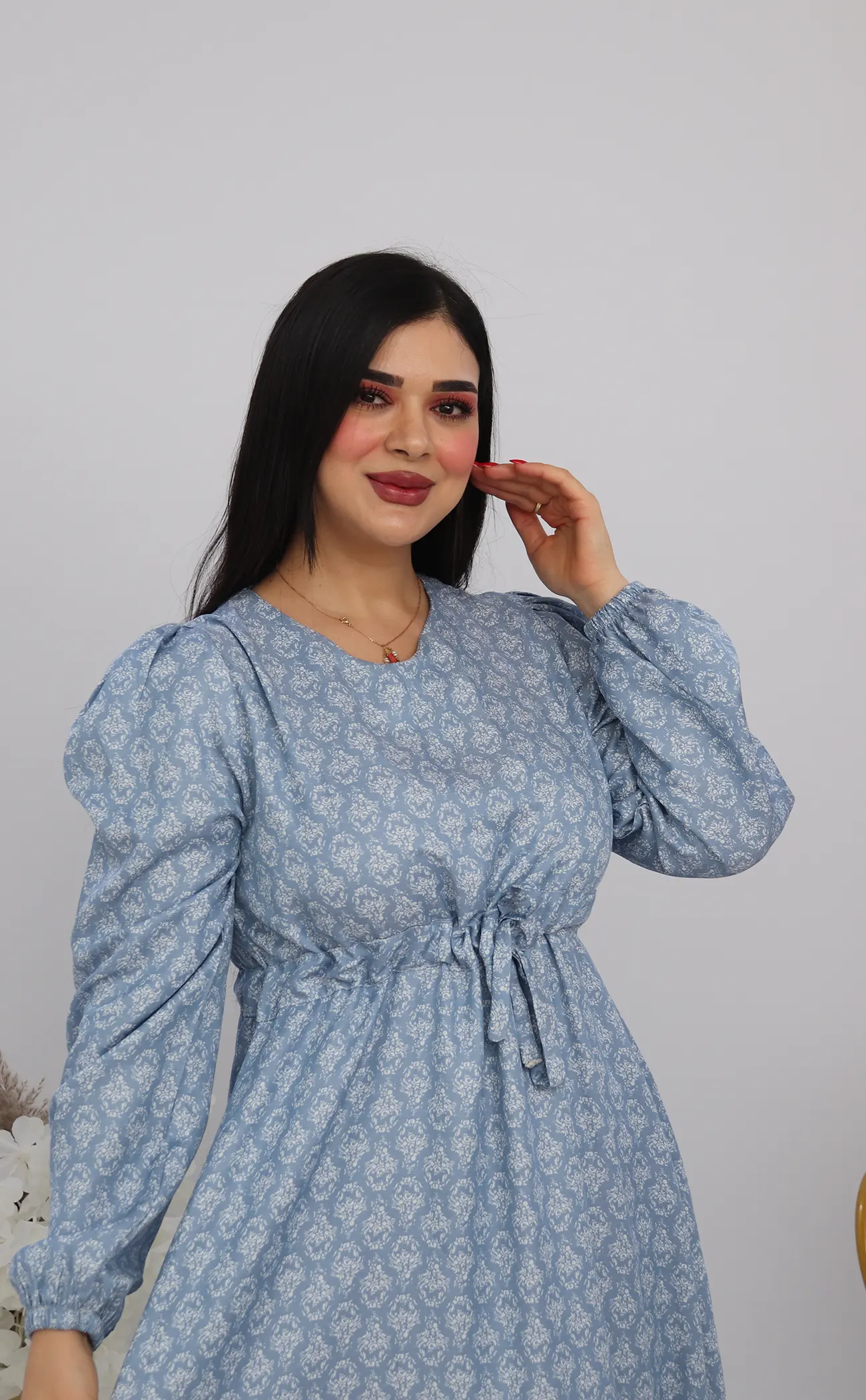 Robe jeans imprimé (4)