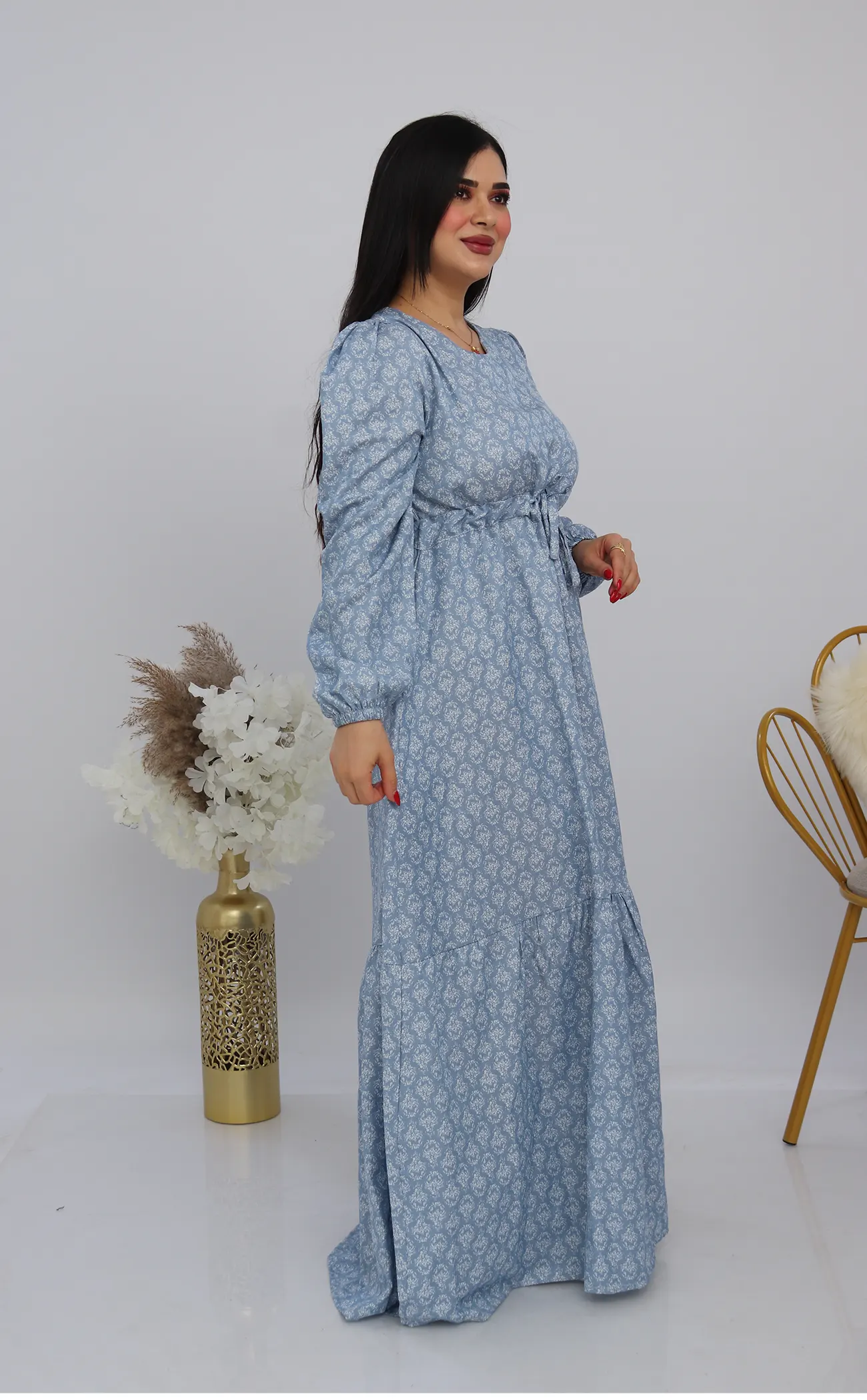 Robe jeans imprimé (7)