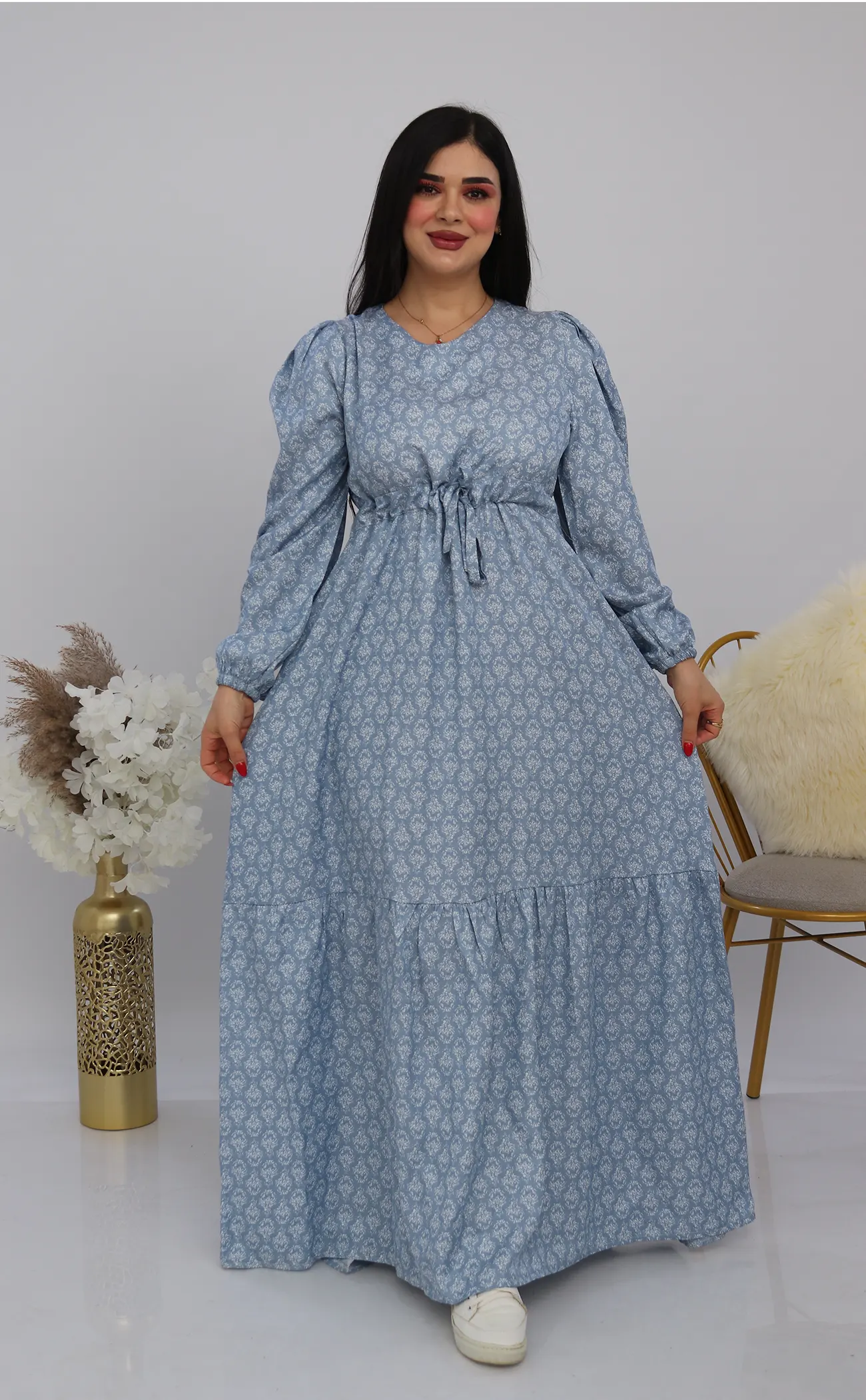 Robe jeans imprimé (9)